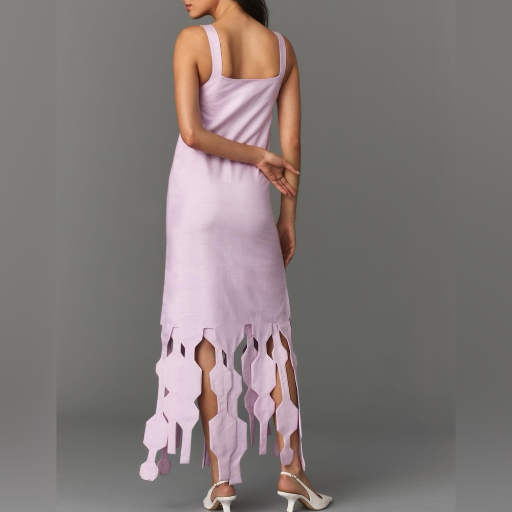 AMIRA HAROON purple maxi dress NWT